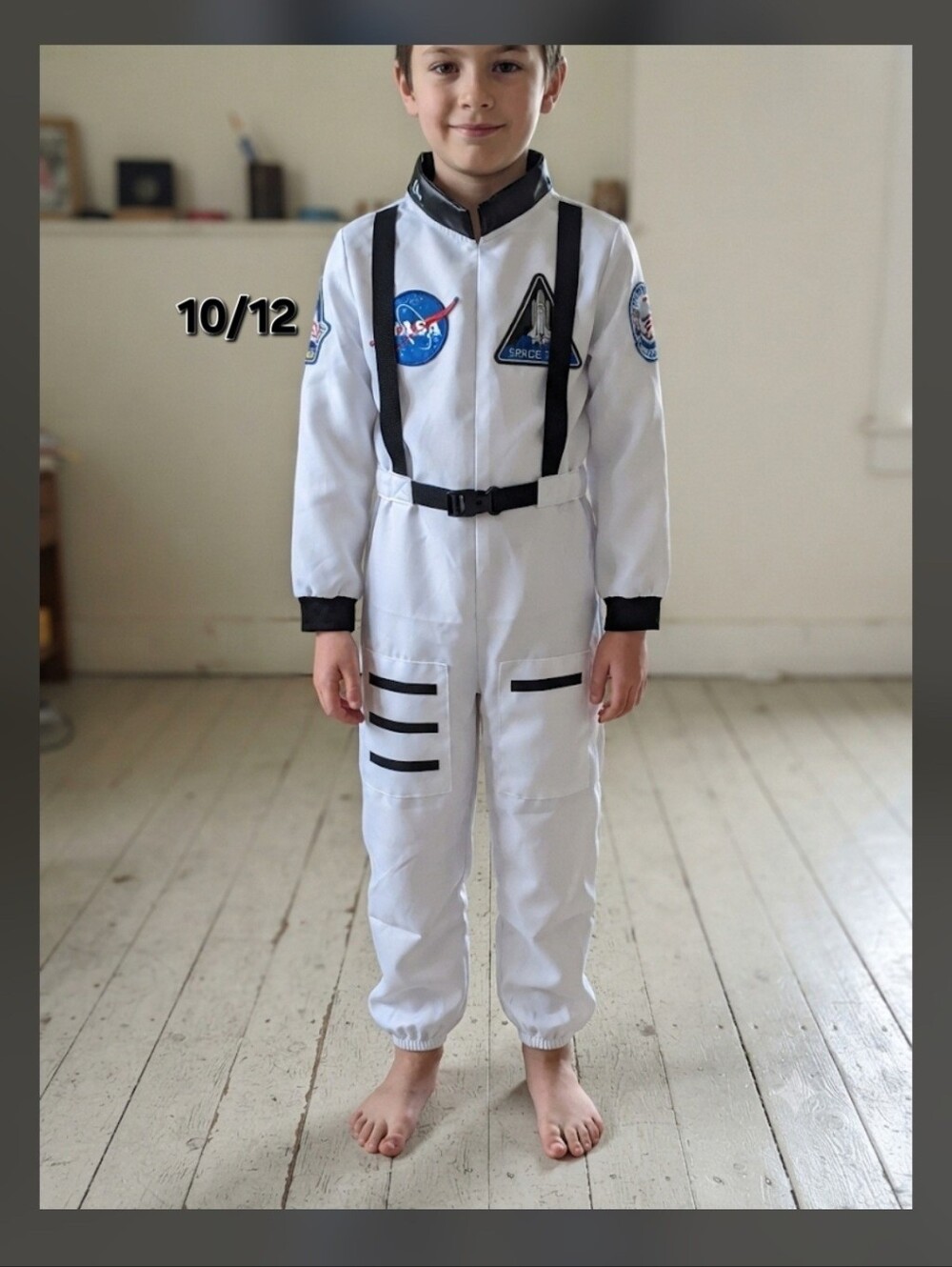 Kid's NASA Astronaut Costume 10/12